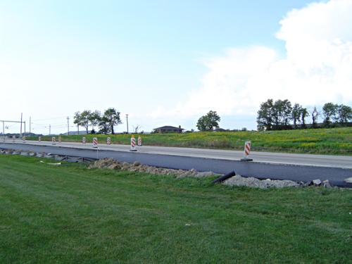 Site from Kennametal Drive