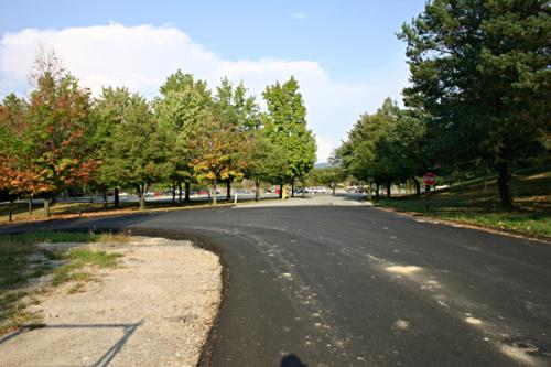 Entrance to Greater Latrobe High School from Victoria Highlands